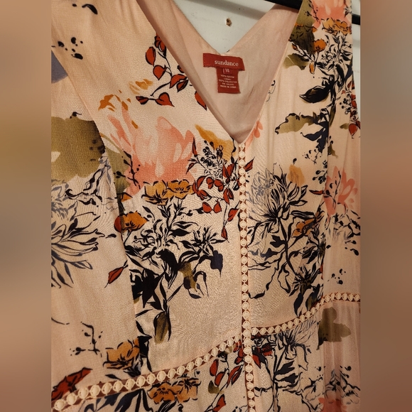 Floral Sleeveless Midi Dress Size 14 - Picture 4 of 5